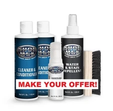 BR. NEW FACTORY PACKED SHOE MGK MAGIC MVP COMPLETE SHOE CARE CLEANER KIT W/GIFT