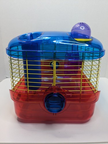 Kaytee Gabbia per Criceti Starter Set Gabbia, Tubi, Ruota, Palla per Criceti e Altro - Foto 4 di 24