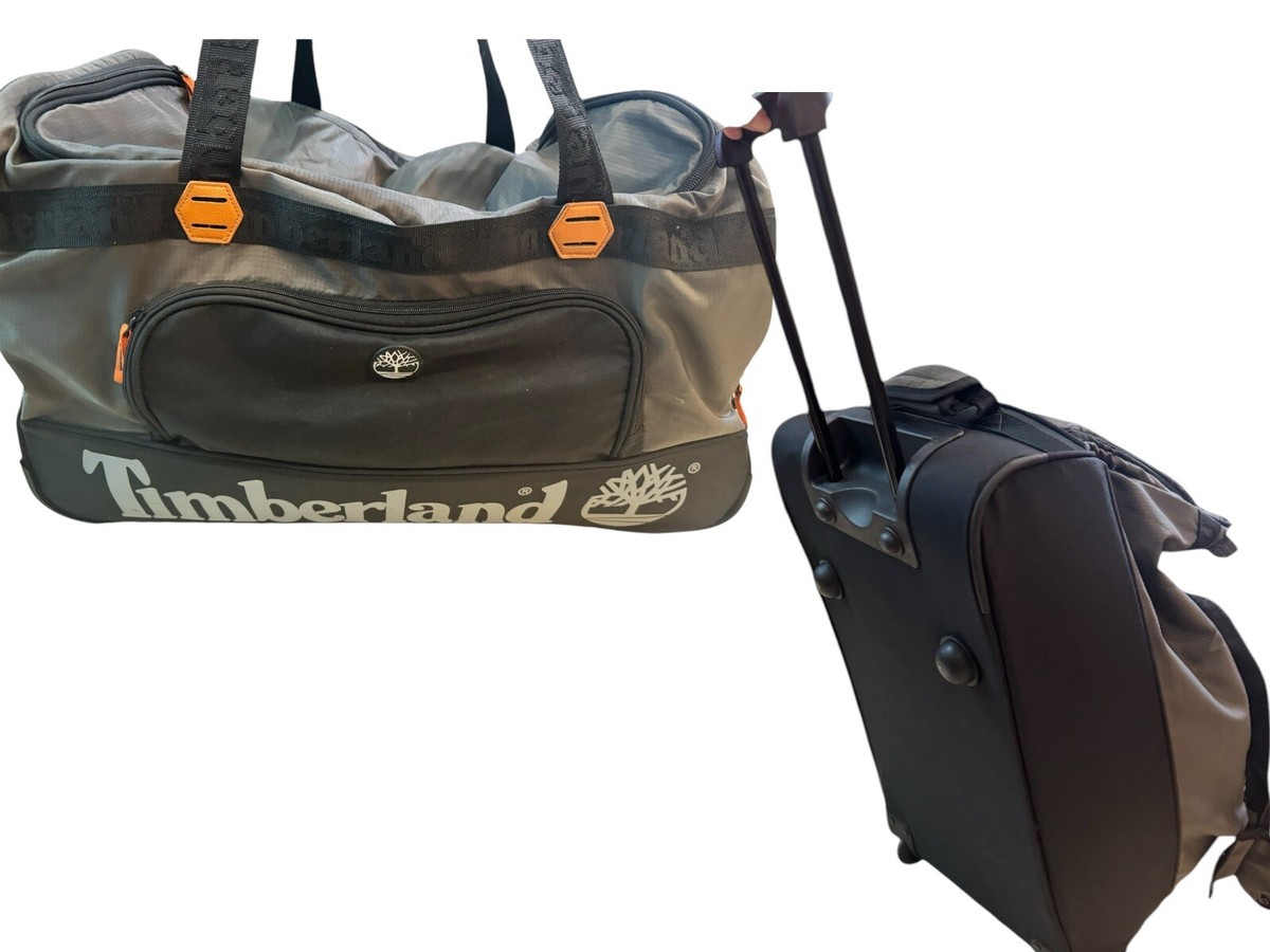 Timberland Highgate Springs Wheeled Duffel Bag Travel Grape Leaf