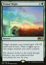 Magic the Gathering MTG Primal Might (197) Core Set 2021   LP