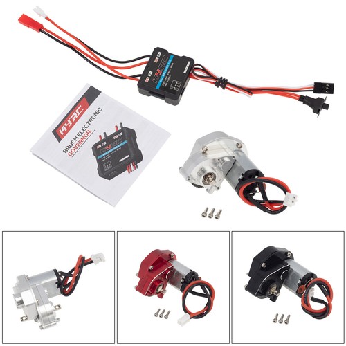 Transmission Gearbox +66T Motor+ ESC Kit For 1/24 Axial SCX24 AXI90081 Deadbolt - Picture 15 of 29