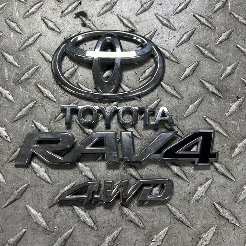 2006-2012 TOYOTA RAV4 REAR TRUNK LID EMBLEM BADGE LOGO OEM - Picture 3 of 5