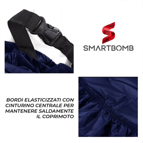 Cubierta universal para motocicleta anti calor anti-uv lluvia humedad 300D MEDI - Imagen 45 de 60