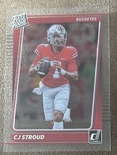 2023 Panini Chronicles Draft Picks Clearly Donruss Rated CJ Stroud #27 Rookie RC