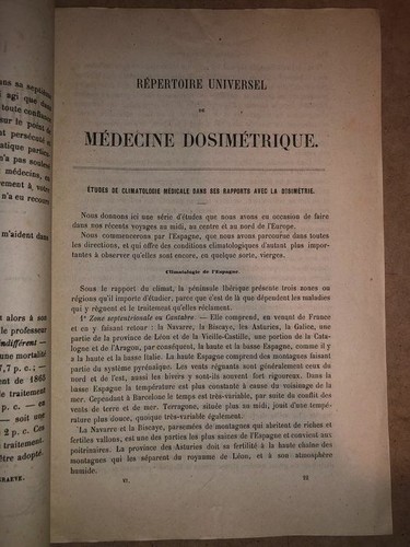 Dr Burggraeve - Répertoire de thérapeutique dosimétrique - 30 numéros - Picture 5 of 10