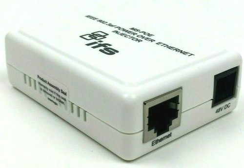 Interlogix IFS MS-POE Power Over Ethernet Injector 802.3Af Mid-Span - Picture 2 of 7