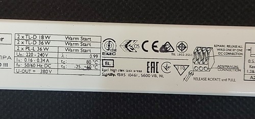 HIGH FREQUENCY HF ELECTRONIC BALLAST-T8 FLUORESCENT TUBES & PLL LAMP - Picture 5 of 11