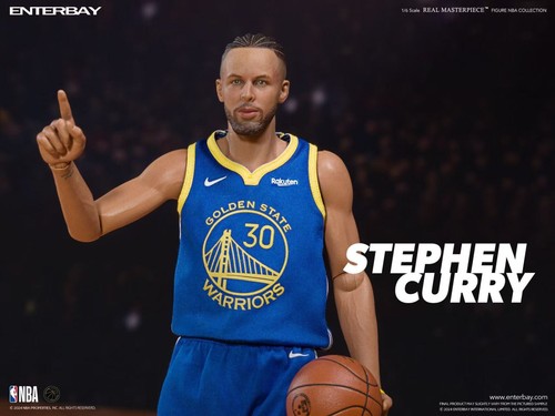 ENTERBAY NBA STEPHEN CURRY 1/6 Braid hairstyle Limited EDITION Warriors RM-1099 - Picture 2 of 6