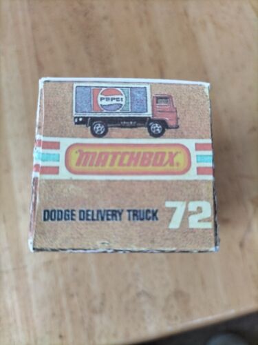 Matchbox Superfast - No72 Dodge Delivery Truck - Replica / Copy Box only - Picture 3 of 3