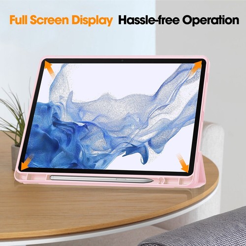 Case For Samsung Galaxy Tab S10+ 12.4 11 S9 FE Plus Flip Stand Cover Wake/Sleep - Picture 31 of 81