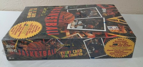 1994-95 Topps Basketball Factory Sealed box series 1 Wax Sports Cards - Picture 4 of 7