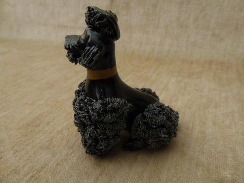 3 FIGURINE CANE BARBONCINO SPAGHETTI VINTAGE GIOCOSE Q260 grigio nero bianco - Foto 9 di 11