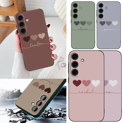 Girl Personalised Silicone Case For Samsung S24 S23 S22 S21 FE