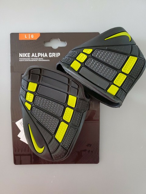 nike alpha grip weight lifting gloves