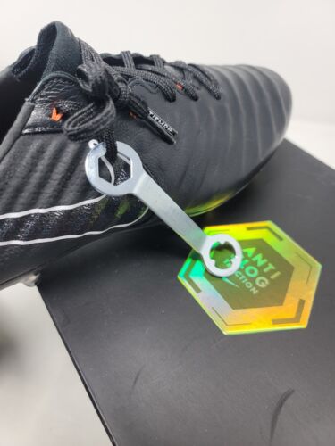 Nike Legend 7 Elite SG-Pro AC AH7253-080 US D Black/Orange-black White - Picture 5 of 7