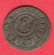 Elbing Staden Schilling 1634 Sweden Christina Poland Germany 1683