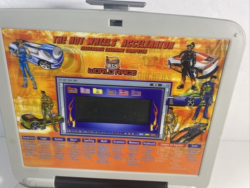 Hot Wheels Accelerator WORLD RACE Electronic Learning Laptop Computer highway 35 - Picture 3 of 8