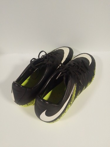 Nike Hypervenom 11us Mens Black Highlighter Yellow Football Soccer Boots - Picture 2 of 7