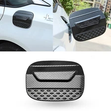 For Honda Accord 2018-2022 Carbon Fiber Style Fuel Tank Gas Cap Door Lid Cover