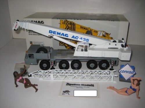 AUTOGRANA DEMAG AC 435 BIANCA #2081.3 CONRAD 1:50 IMBALLO ORIGINALE - Foto 1 di 3