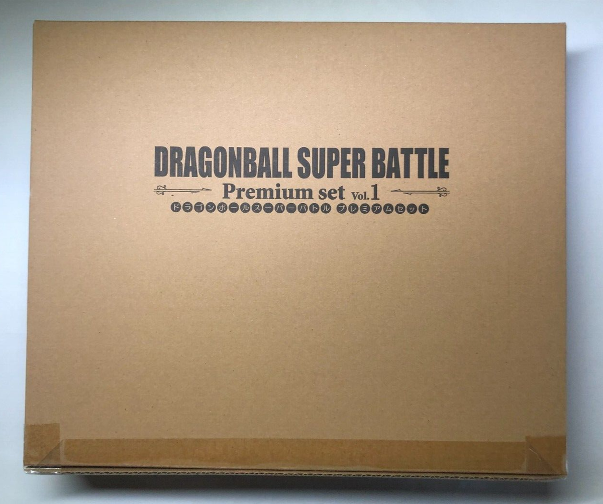 Carddass Dragon Ball Super Battle Premium set Vol.1 Full complete