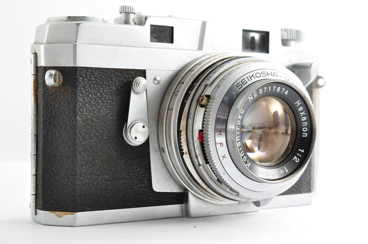 Konica III Rangefinder 35mm Film Camera Hexanon 48mm f/2