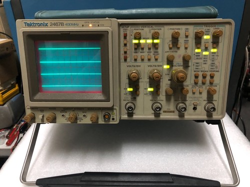 Tektronix 2467B 400MHz 4-Kanal Oszilloskop mit opt 5H (HDTV) & opt 10 (GPIB)