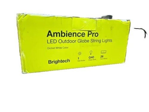 Brightech Ambience Pro 12-Light 26 ft. White Indoor/Outdoor Plug-In NonHanging - Picture 10 of 10