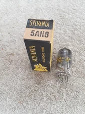 NOS Sylvania 5AN8 Vacuum tube