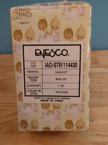 Enesco Precious Moments 546062/F Ángel Sosteniendo Estrellas Ornamento - Imagen 4 de 4