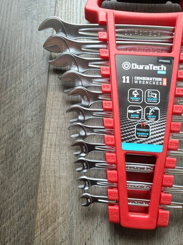 DuraTech 11 piece SAE Combination wrench set w/magnetic case - Picture 5 of 7