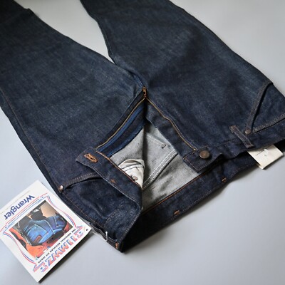 DEADSTOCK 1990s Wrangler 11MWZ rigid twill denim jeans made in