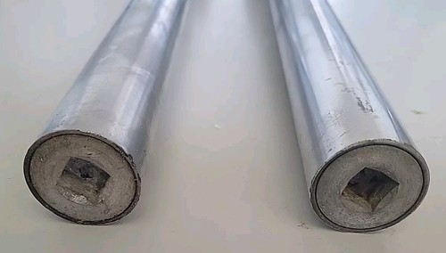 1978 Kawasaki Z1R Fork Tubes KZ1000 LH RH Lower Outer Z1-R 80 KZ 1000 Z1 - R TC - Bild 4 von 8