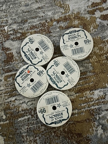 10 Yards x 5 Satin Trim 1/4” “Sea Mist”? Sewing DIY “spool O Ribbon” - Picture 2 of 3