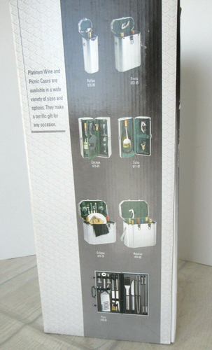Platinum Picknick Echo Aluminium Weinträger Koffer Zubehör - Bild 2 von 5