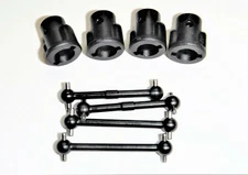 TRAXXAS 4TEC 2.0 Axles Dogbones or Side Driveshaft's Front and Rear (4)