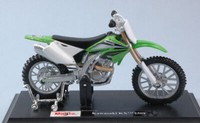 Maisto 1/18 Moto Cross Kawasaki Kx 250F Modellbau Statisches Modell Diecast