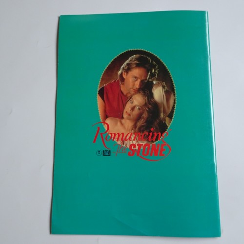 Romancing the Stone 1984 Robert Zemeckis Film Japanisches Programm Michael Douglas - Bild 7 von 8