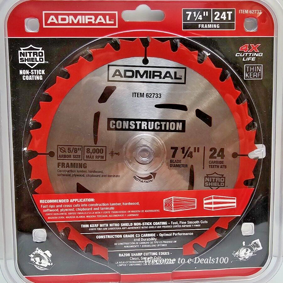 Circular Saw Blade Pack Makita B-61656-3 7-1/4