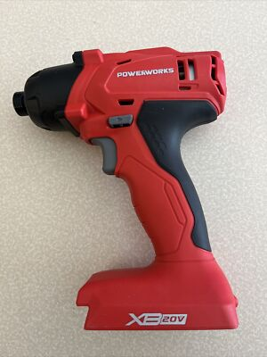 #ad #ad POWERWORKS 20V Li Ion Brushless Impact Driver Tool Only BRAND NEW $33.99
