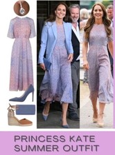 L.K Bennett Madison Multi Silk Dress Size UK 12 USA 8 ASO Kate Middleton Royal 