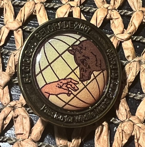 54th CIC Belgrade 2007.y Serbia badge conference for the protection of savages i - Imagen 4 de 7