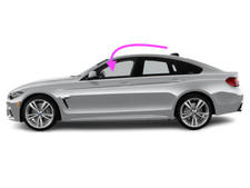 Fits: 2015-2020 BMW 428 430 435 400 4D Coupe Driver Left Front Door Window Glass