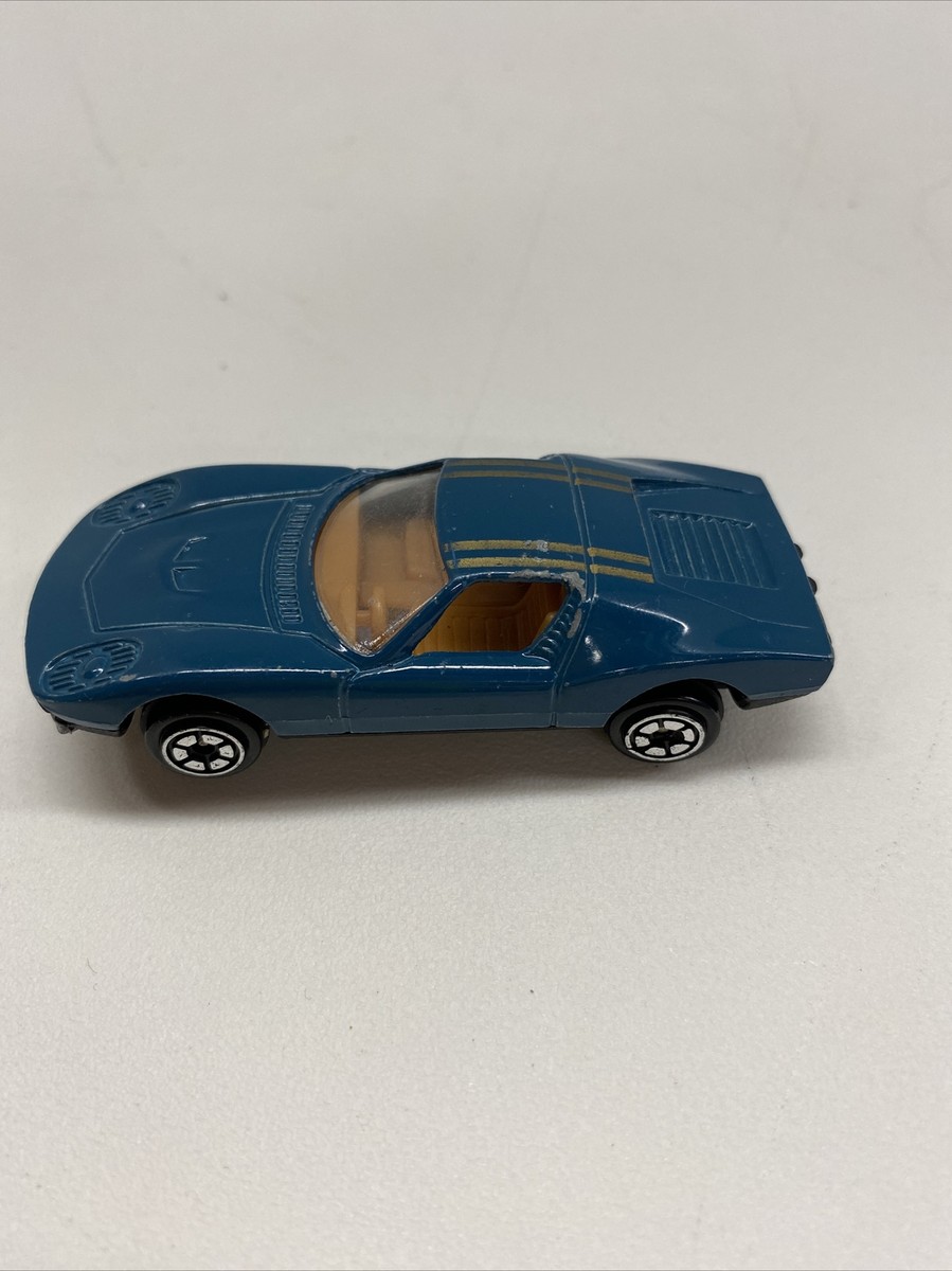 Yatming #817 Lamborghini Miura 1960s Sports Car Teal Colored