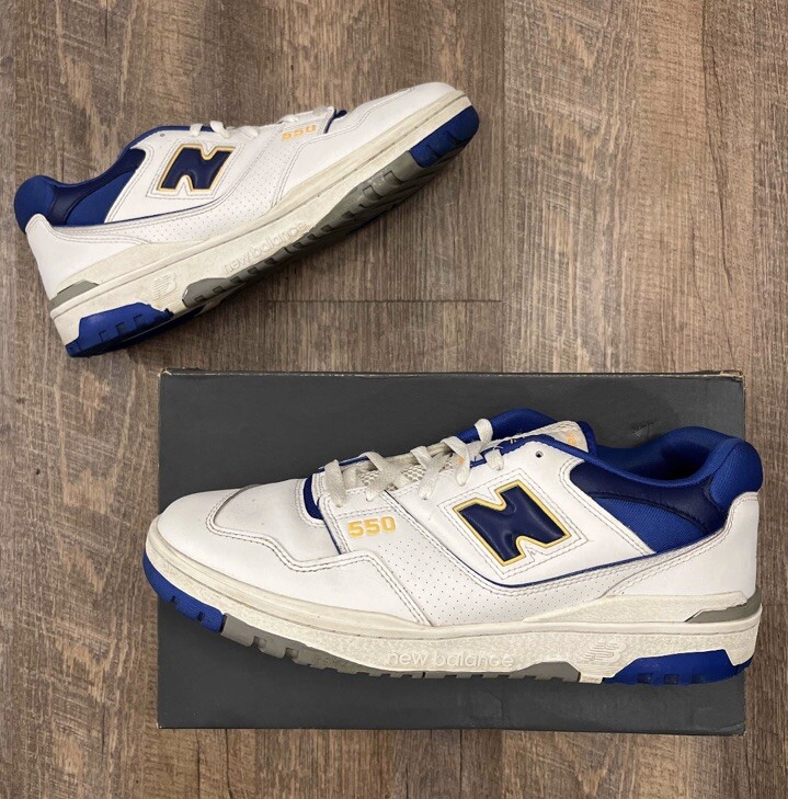 New Balance 550 Lakers Pack - Infinity Blue White Size 13