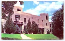 NM Albuquerque, University of New Mexico Administration Building, Chrome Unp