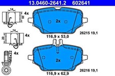 ATE Scheibenbremse Bremsbelagsatz hinten Für MERCEDES Gle W167 18-23 0004204202 ATE Scheibenbremse Bremsbelagsatz hinten Für MERCEDES Gle W167 18-23 0004204202