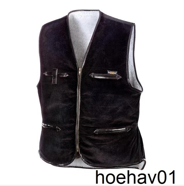 texxor Cordweste "VEGA" Zunftweste Zimmermannsweste Dachdeckerw. schwarz S-3XL