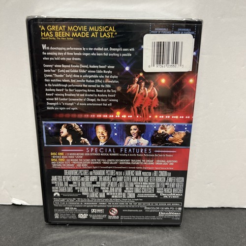 DreamGirls 2-Disk Showstopper Edition DVD 2006 Foxx Beyonce Jennifer Hudson New - Picture 7 of 12