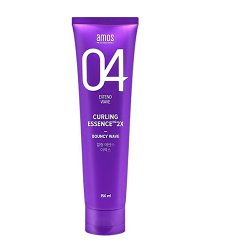 Amos Curling Hair Essence 2X Extend Bouncy Wave Professional Styling 150 ml 2ea - Picture 4 of 6
